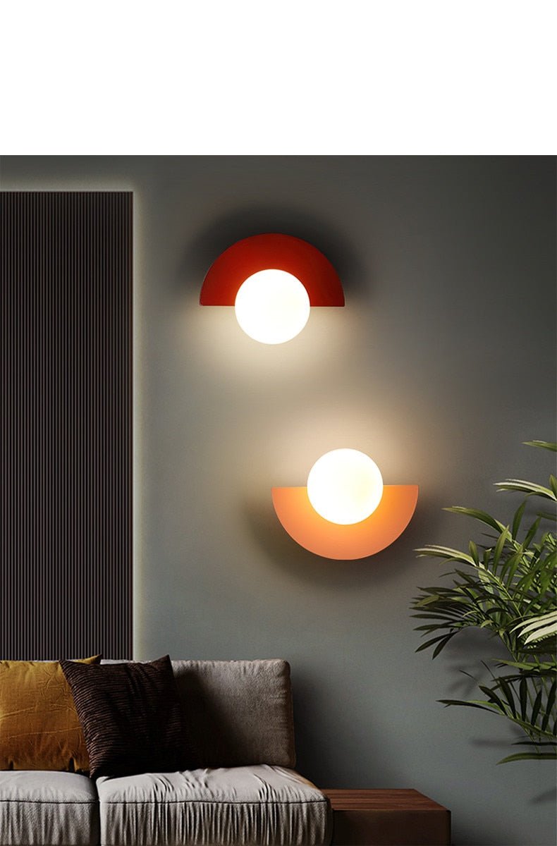 Simple Colored LED Wall Lamp Lighting - Querencian