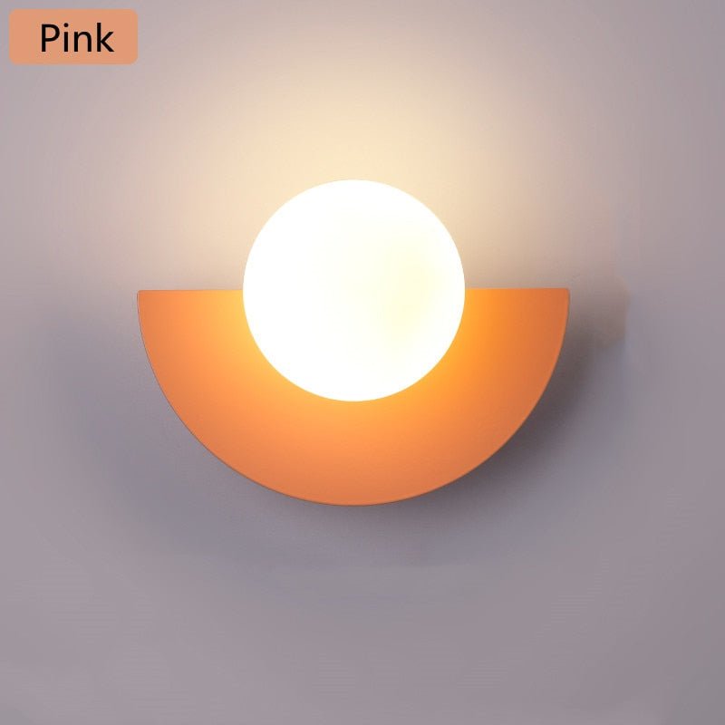 Simple Colored LED Wall Lamp Lighting - Querencian