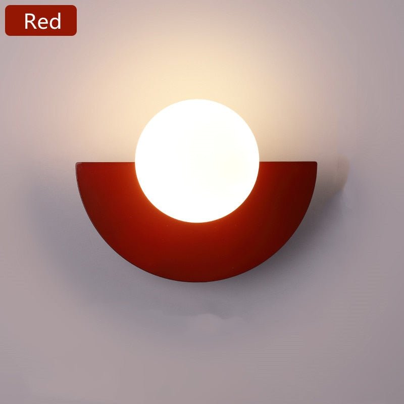 Simple Colored LED Wall Lamp Lighting - Querencian
