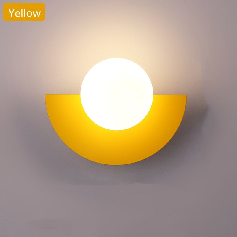 Simple Colored LED Wall Lamp Lighting - Querencian