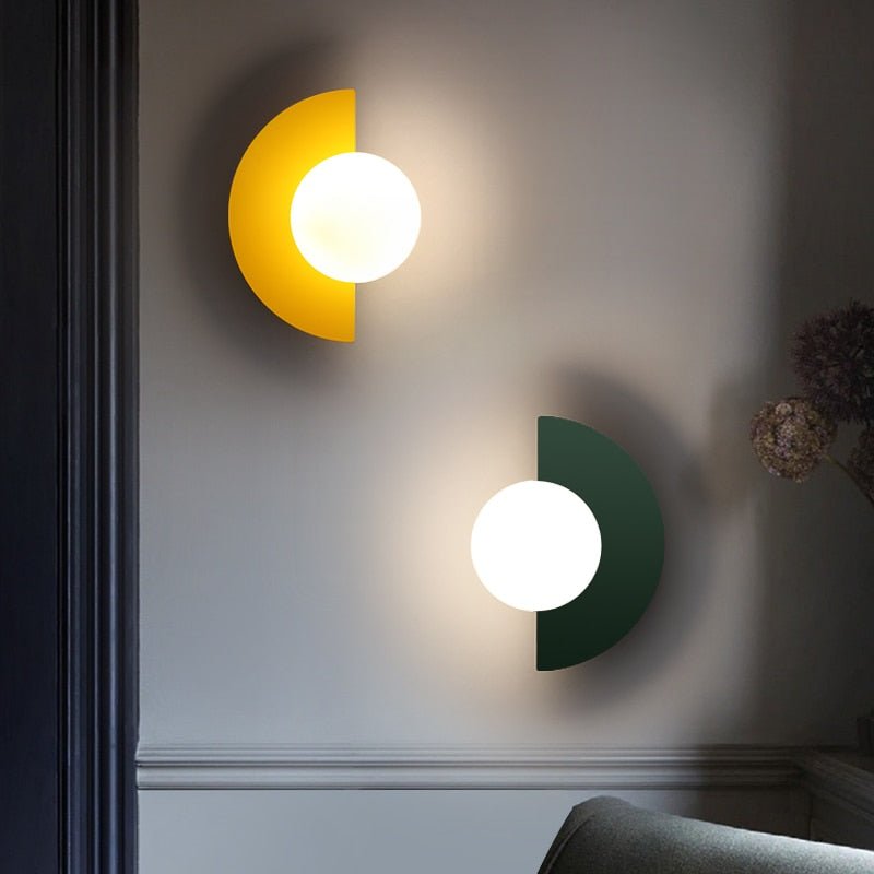 Simple Colored LED Wall Lamp Lighting - Querencian