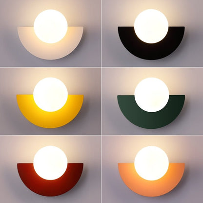 Simple Colored LED Wall Lamp Lighting - Querencian