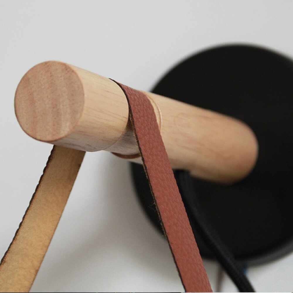 Simple E27 Wooden LED Wall Light - Querencian