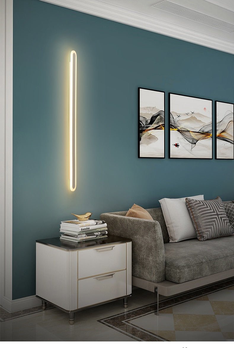 Simple Modern LED Strip Wall Lamp - Querencian