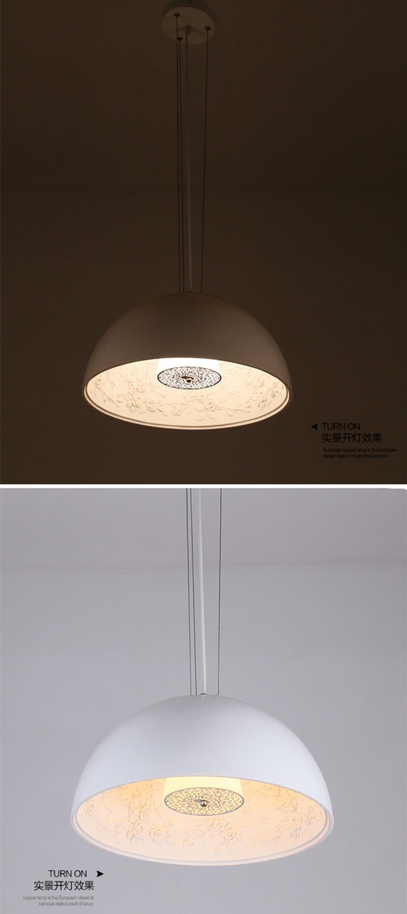 Sky Garden Simple Resin Warm Romantic Chandelier - Querencian