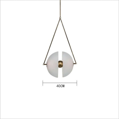 Synapse Pendant Lamp Nordic Glass Ball Pendant Light - Querencian