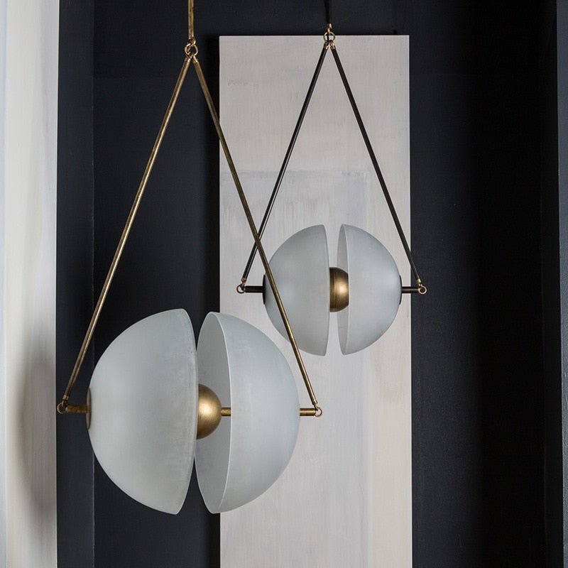 Synapse Pendant Lamp Nordic Glass Ball Pendant Light - Querencian