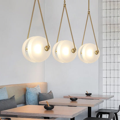 Synapse Pendant Lamp Nordic Glass Ball Pendant Light - Querencian
