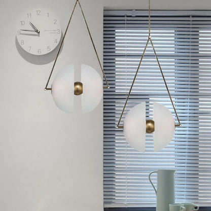 Synapse Pendant Lamp Nordic Glass Ball Pendant Light - Querencian