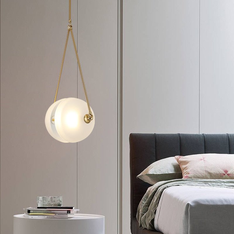 Synapse Pendant Lamp Nordic Glass Ball Pendant Light - Querencian