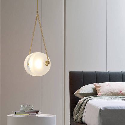 Synapse Pendant Lamp Nordic Glass Ball Pendant Light - Querencian