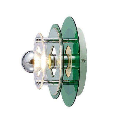 UFO ultra-modern space Bauhaus atmosphere wall light - Querencian