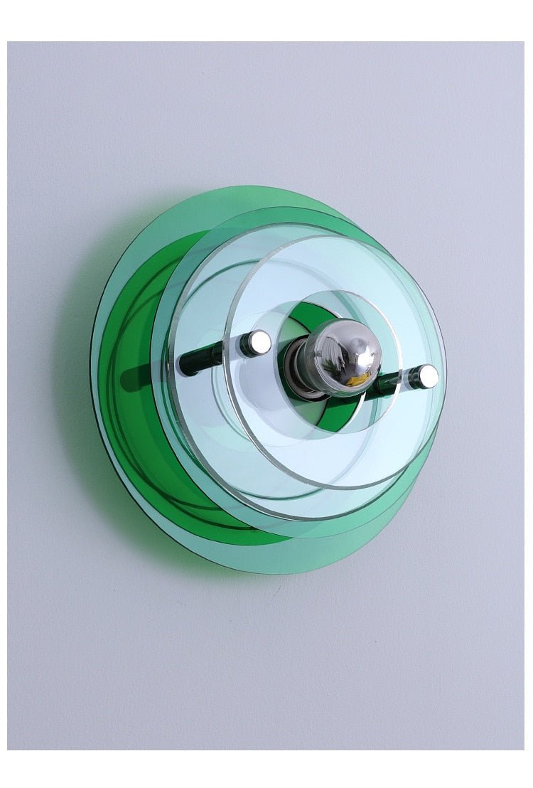 UFO ultra-modern space Bauhaus atmosphere wall light - Querencian