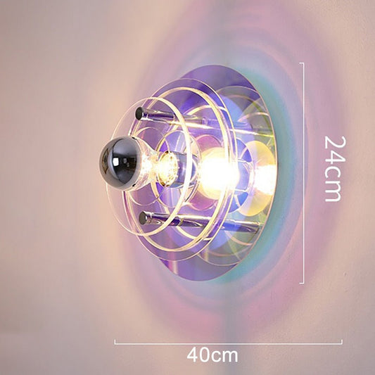 UFO ultra-modern space Bauhaus atmosphere wall light - Querencian