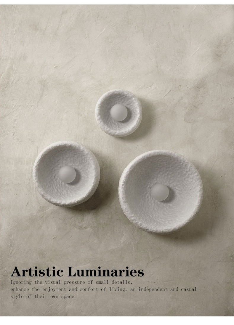 Wabi Sabi Japanese Style Wall-Mounted Lighting - Querencian