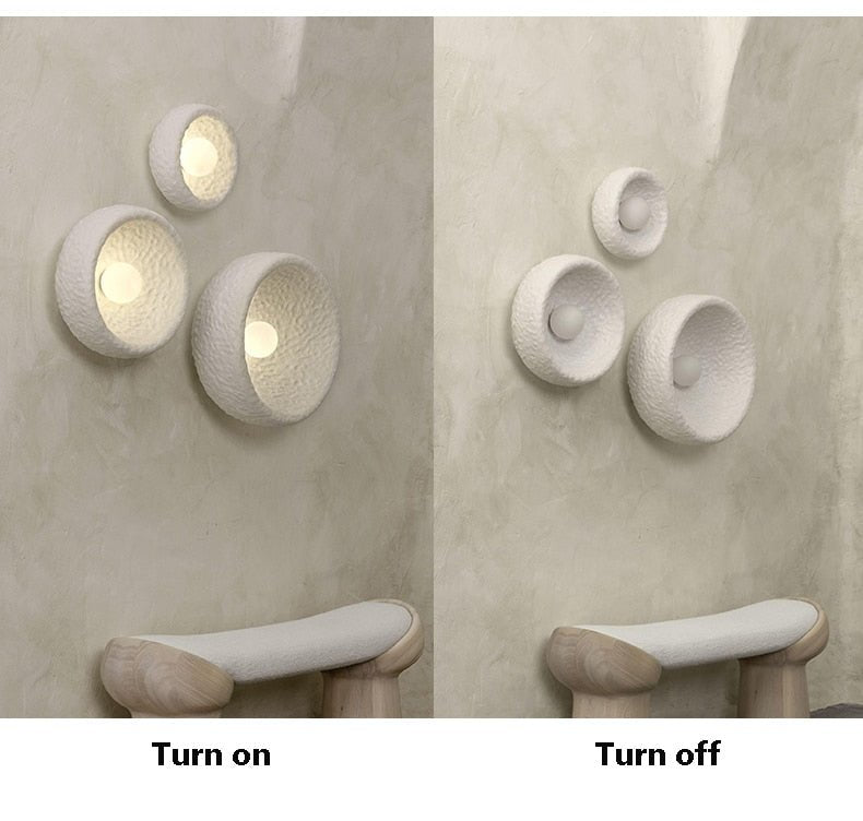 Wabi Sabi Japanese Style Wall-Mounted Lighting - Querencian