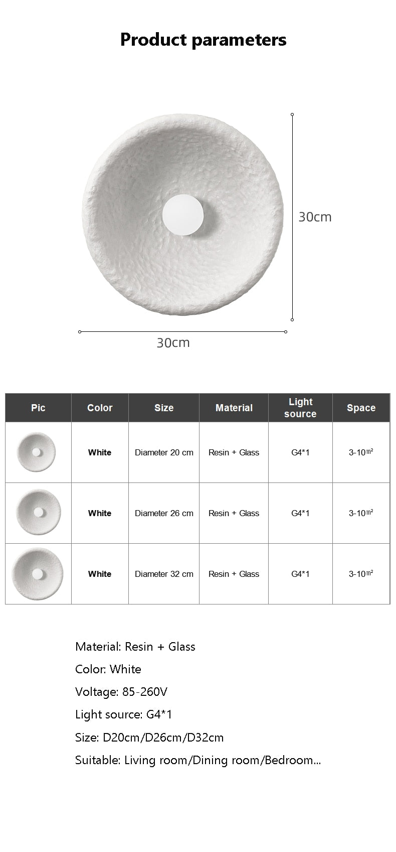Wabi Sabi Japanese Style Wall-Mounted Lighting - Querencian