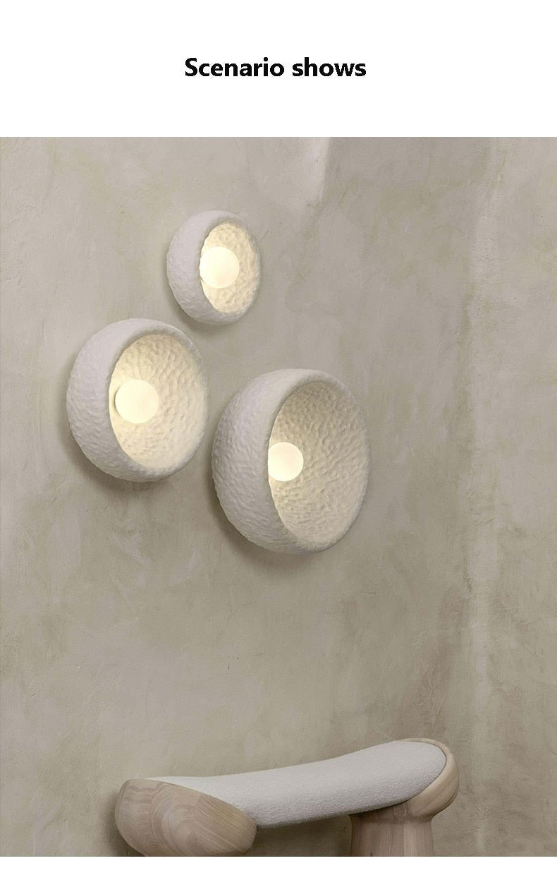Wabi Sabi Japanese Style Wall-Mounted Lighting - Querencian