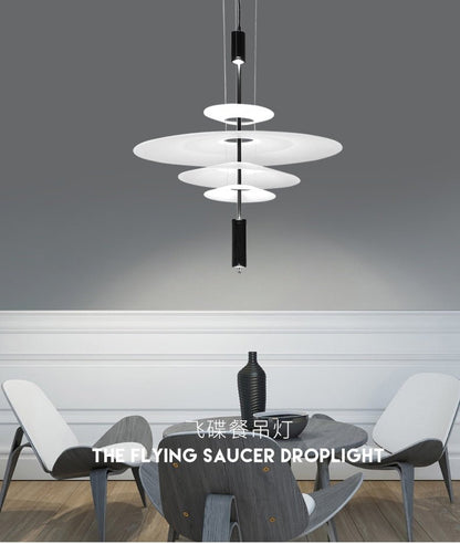 White Luxury Postmodern Lustre Design Chandelier - Querencian