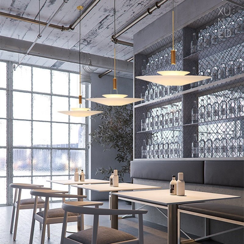 White Luxury Postmodern Lustre Design Chandelier - Querencian