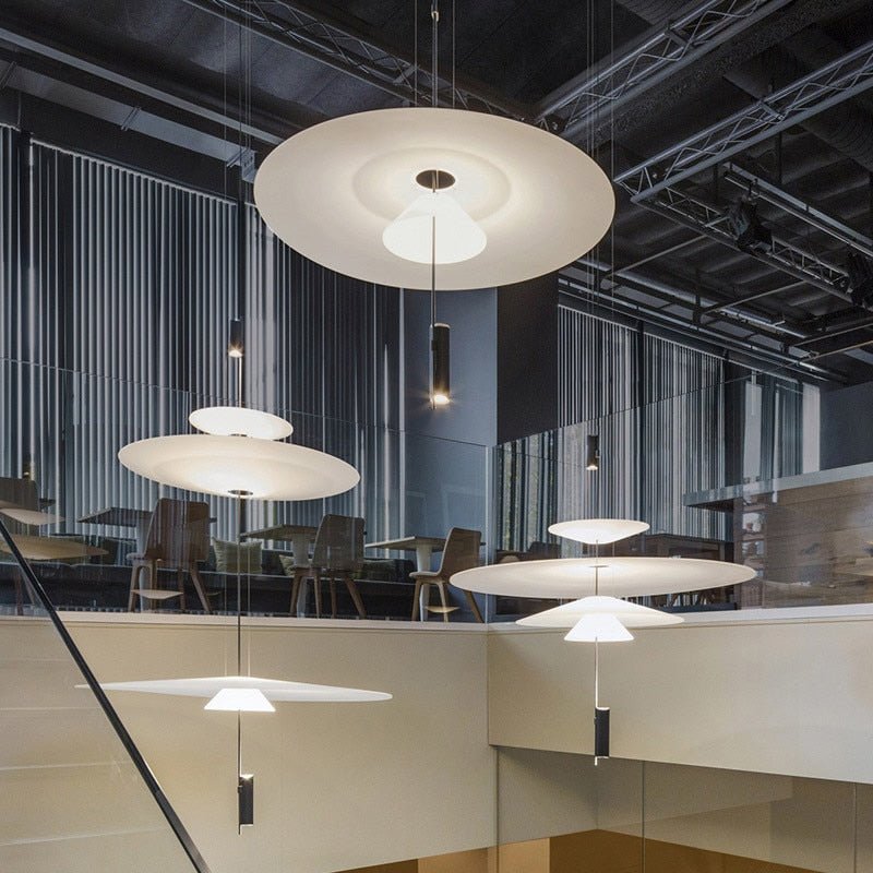 White Luxury Postmodern Lustre Design Chandelier - Querencian