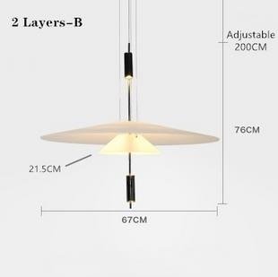 White Luxury Postmodern Lustre Design Chandelier - Querencian