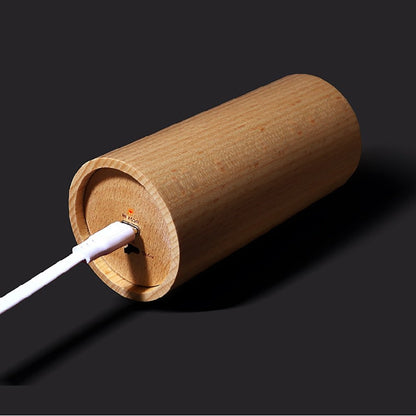 Wooden Air blowing induction candle night lamp - Querencian