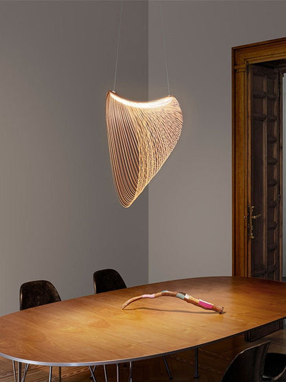 Wooden LED Designer Art Lustre Pendant Lights - Querencian