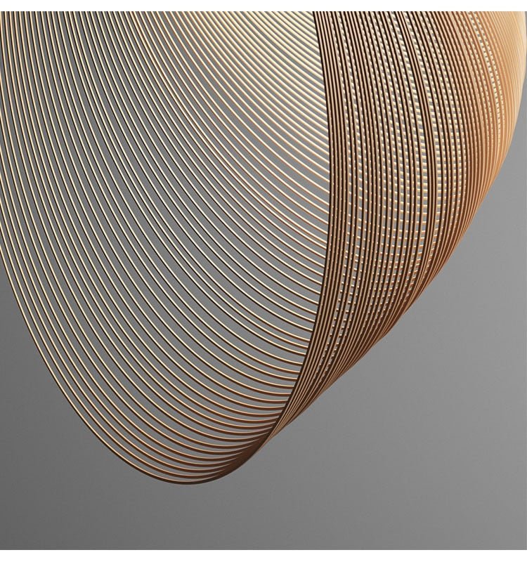 Wooden LED Designer Art Lustre Pendant Lights - Querencian