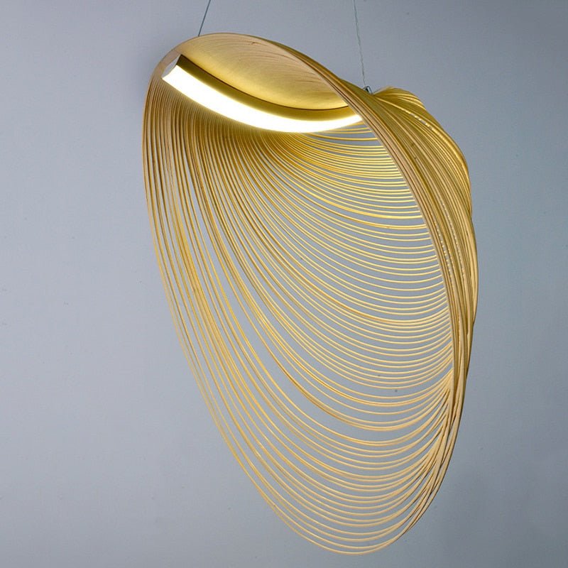 Wooden LED Designer Art Lustre Pendant Lights - Querencian