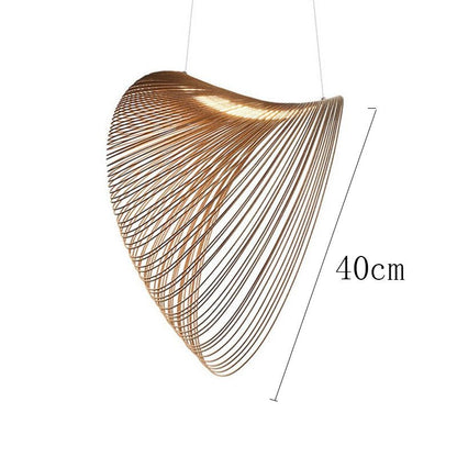 Wooden LED Designer Art Lustre Pendant Lights - Querencian